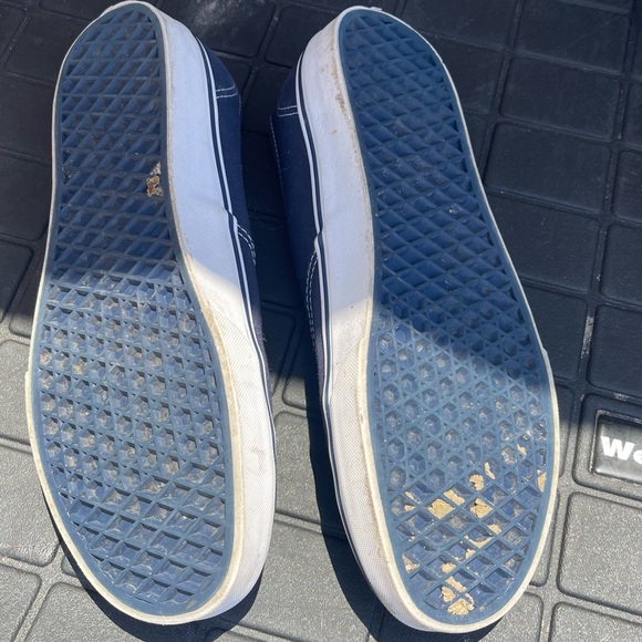 Mens vans size 10 navy blue - Picture 3 of 3